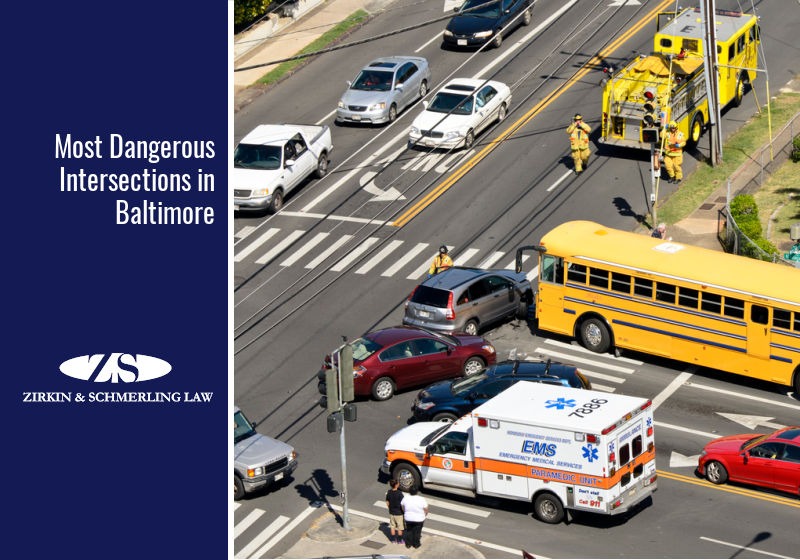 Most Dangerous Intersections in Baltimore
